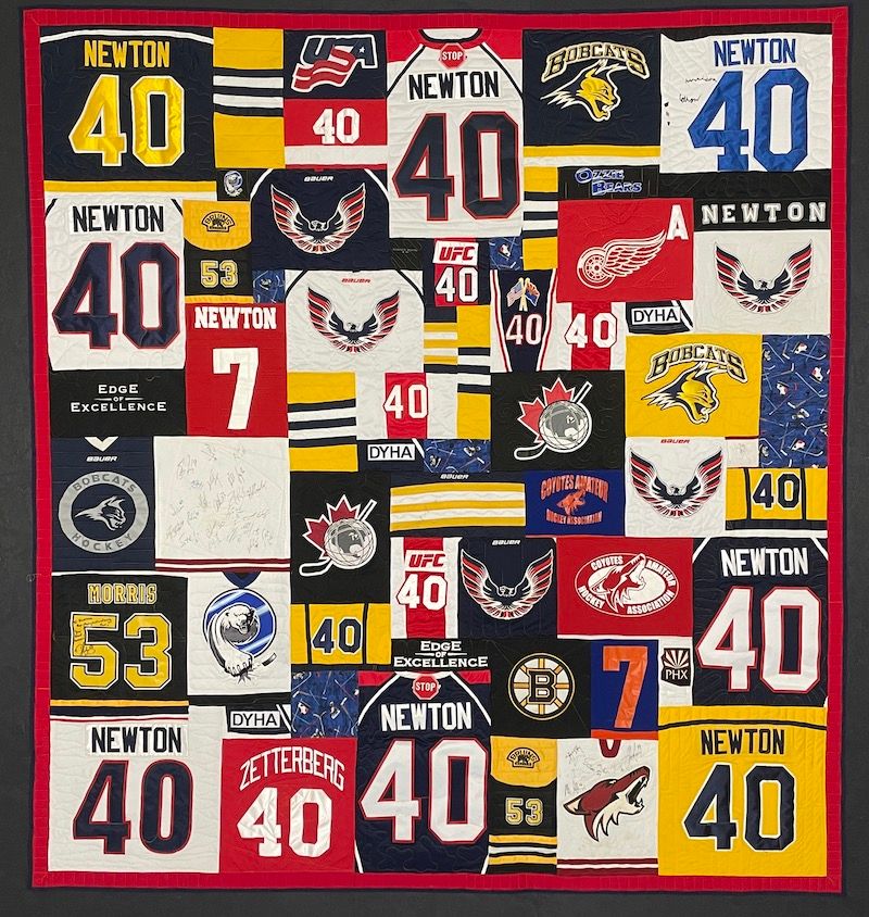 Jersey t 2024 shirt quilt